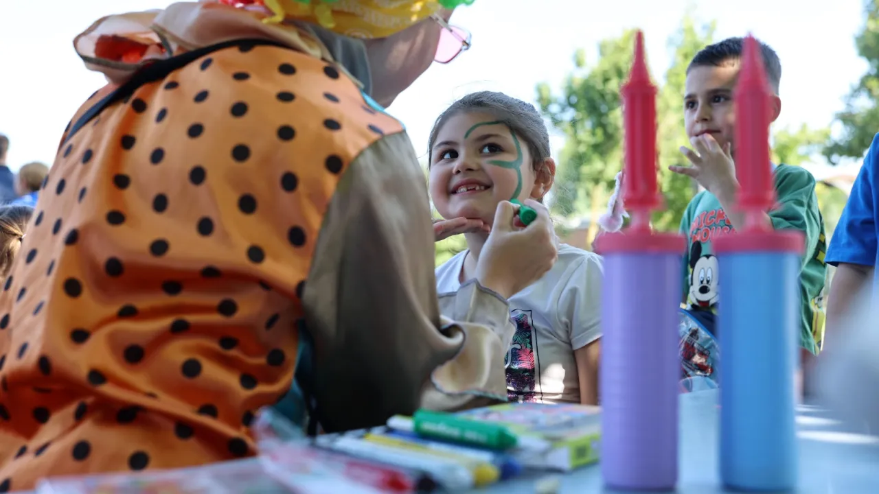 Sakarya çocuklar için bayrama neşe kattı