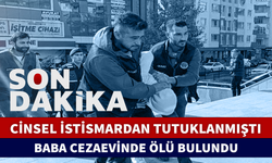 9 AYLIK BEBEĞE CİNSEL İSTİSMARDAN TUTUKLANAN BABA CEZAEVİNDE ÖLÜ BULUNDU