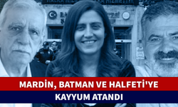 MARDİN, BATMAN VE HALFETİ'YE KAYYUM ATANDI