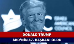 DONALD TRUMP ABD'NİN 47. BAŞKANI OLDU