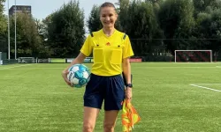 FIFA kokartlı kadın hakem Türkiye'de ilke imza attı