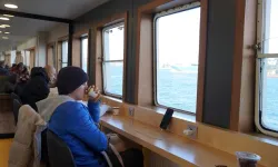 Vapurda ofis keyfi başladı