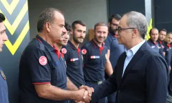 Kocaelili itfaiyecilere Büyükşehir'den moral ziyareti