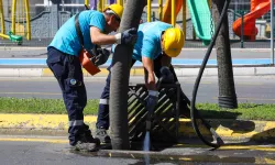 Sakarya'da yağmur suyu hatları temizleniyor