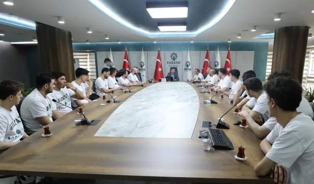 Konya Karatay’ın genç yıldızları 2. lig yolunda