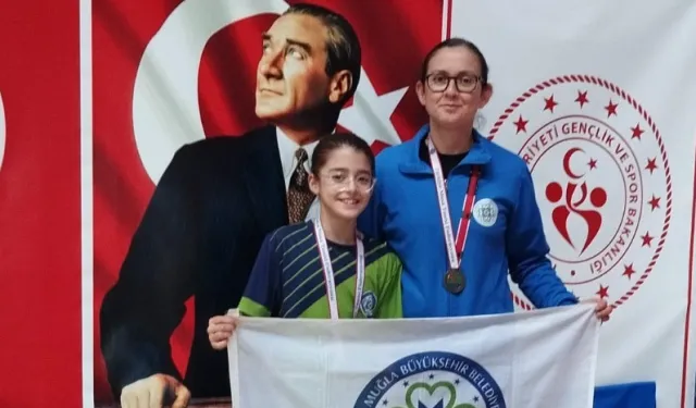 Muğlalı Aybige Türkiye dördüncüsü oldu
