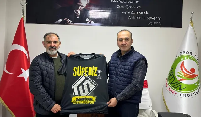 Şampiyon Bursa Livanespor’dan ASFK Başkanı Dağ’a ziyaret
