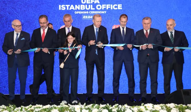 UEFA İstanbul Temsilciliği açıldı