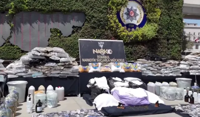 İstanbul'da zehir tacirlerine büyük darbe!