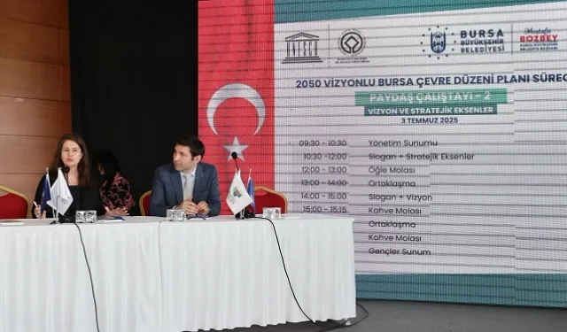 Bursa'nın 'Çevre Düzeni Planı' ortak akılla şekilleniyor