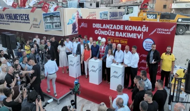 Dıblanzade Konağı Gündüz Bakımevi’nin temeli atıldı