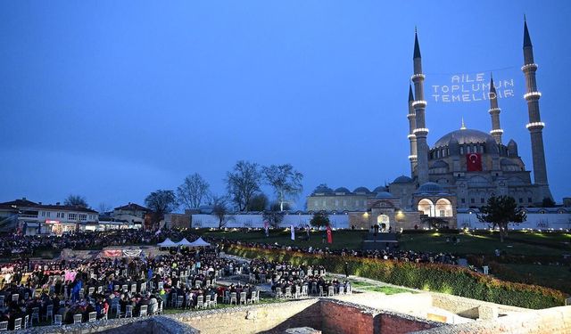 Edirnede 'Büyük Selimiye İftarı'na 7 bin kişi bekleniyor