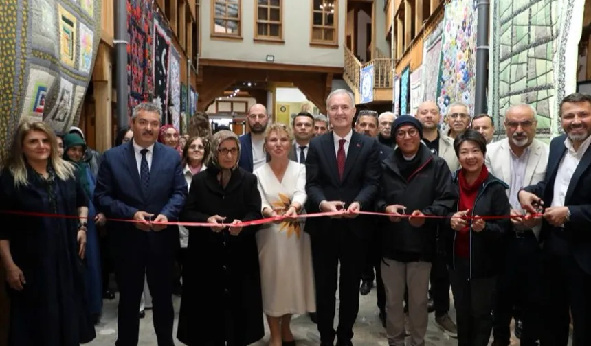 Kırkyama sanatı İnegöl Kent Müzesinde görücüye çıktı