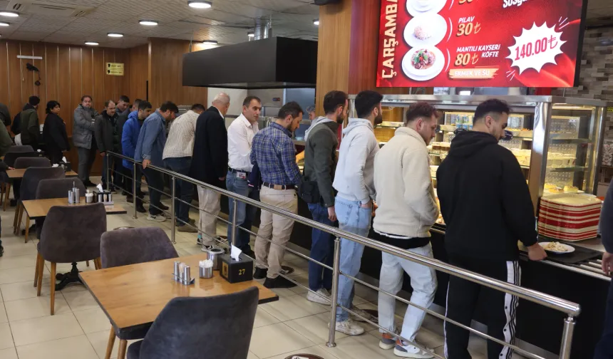 Kocaeli'de uygun fiyatlı yemek dönemi