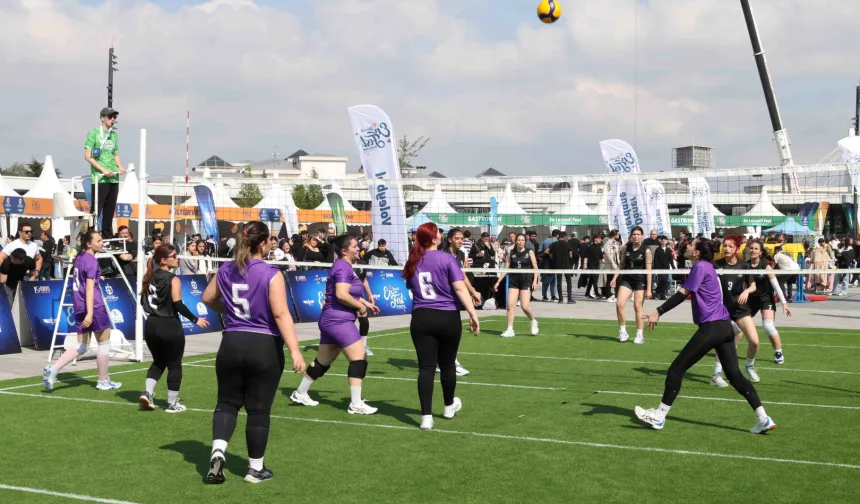 Kocaeli'de 'En Sportif Fest'te kıyasıya rekabet