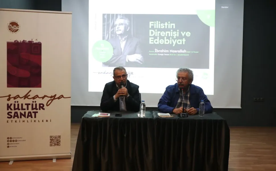 Sakarya’da Filistin direnişi ve edebiyat üzerine söyleşi