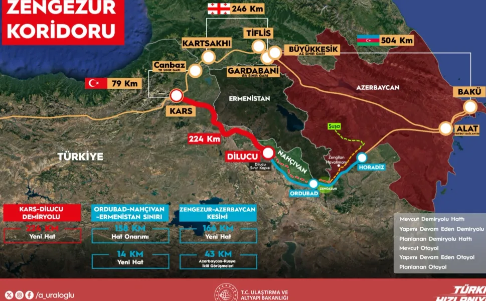 Zengezur Koridoru'nda tarihi adım