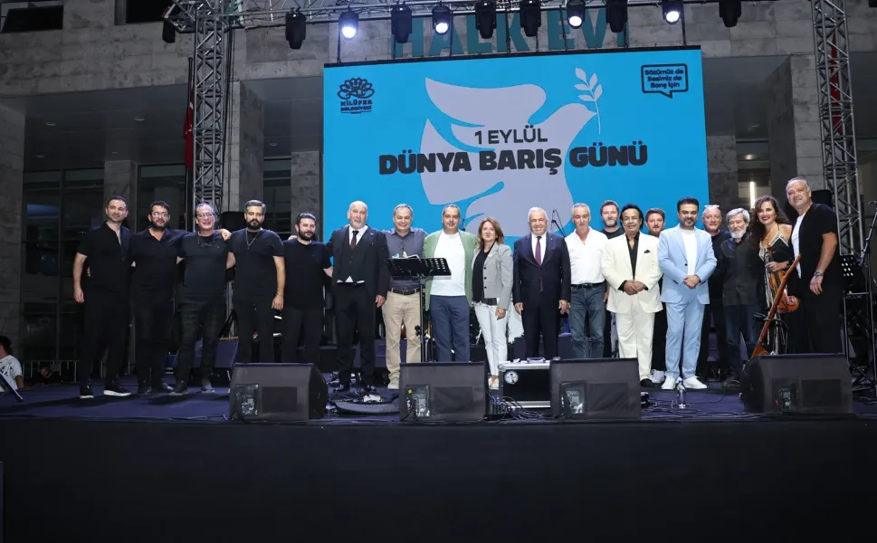 Barışın sesi Nilüfer’den yükseldi