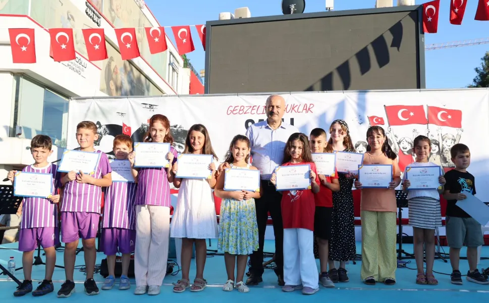 Gebze’de Yaz Spor Okulları coşkuyla tamamlandı